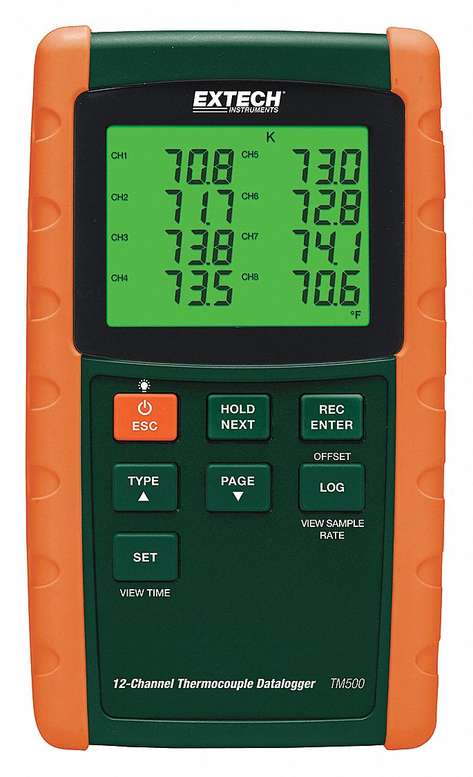 EXTECH Registrador De Datos Termoeléctrico, Conector De Sonda Termopar ...