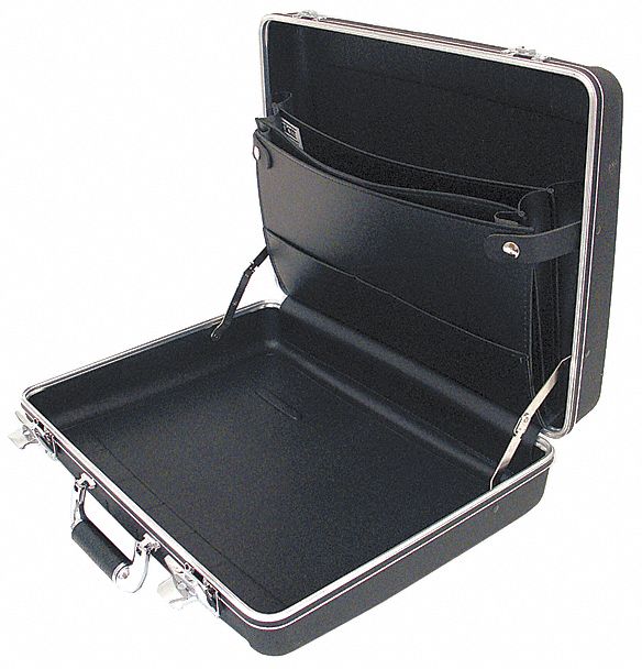 Protective Case, 2 1/4 in, Keyed, Black