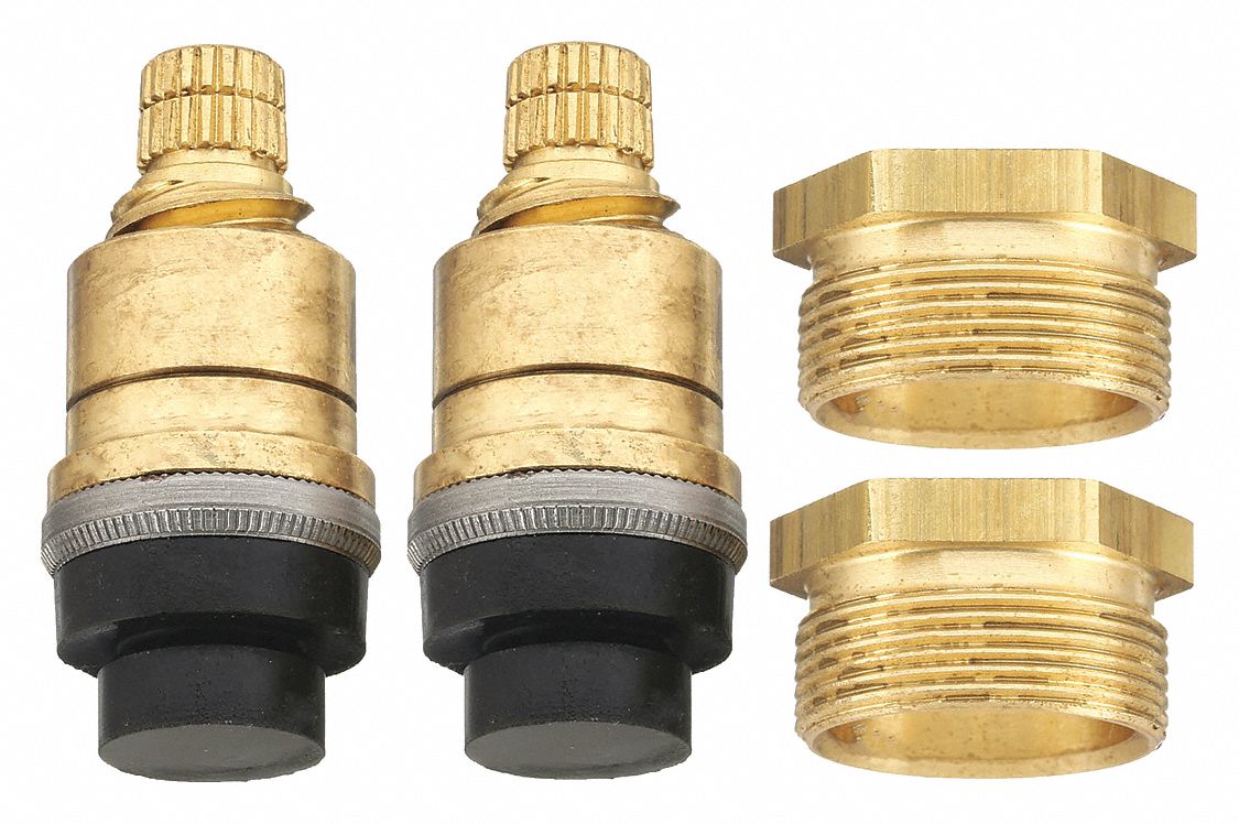 Valve Repair Kit: Use with Hot/Cold Water, Brass