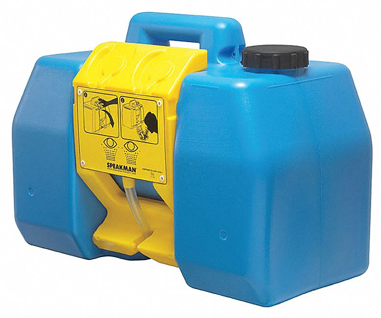 SPEAKMAN, 9 gal Cap, Eyes, Eyewash Station 30KE50SE4400 Grainger