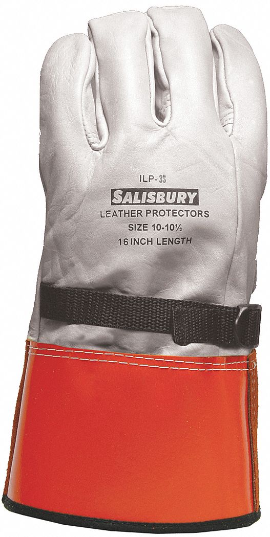 Salisbury ILP3S 12 Inch Leather Work Gloves  Sz 10 ILP-3S NEW 
