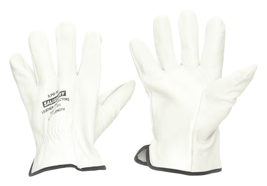 Waterproof White 11kV Shock Proof Gloves for Electrical protection