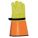 PROTECTOR GANT ÉLECTRIQUE,POUCE DROIT,14PO DE L,MANCHETTE GANTELET,ORANGE/JAUNE