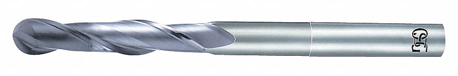 Ball End Mill,  0.375 in,  Carbide