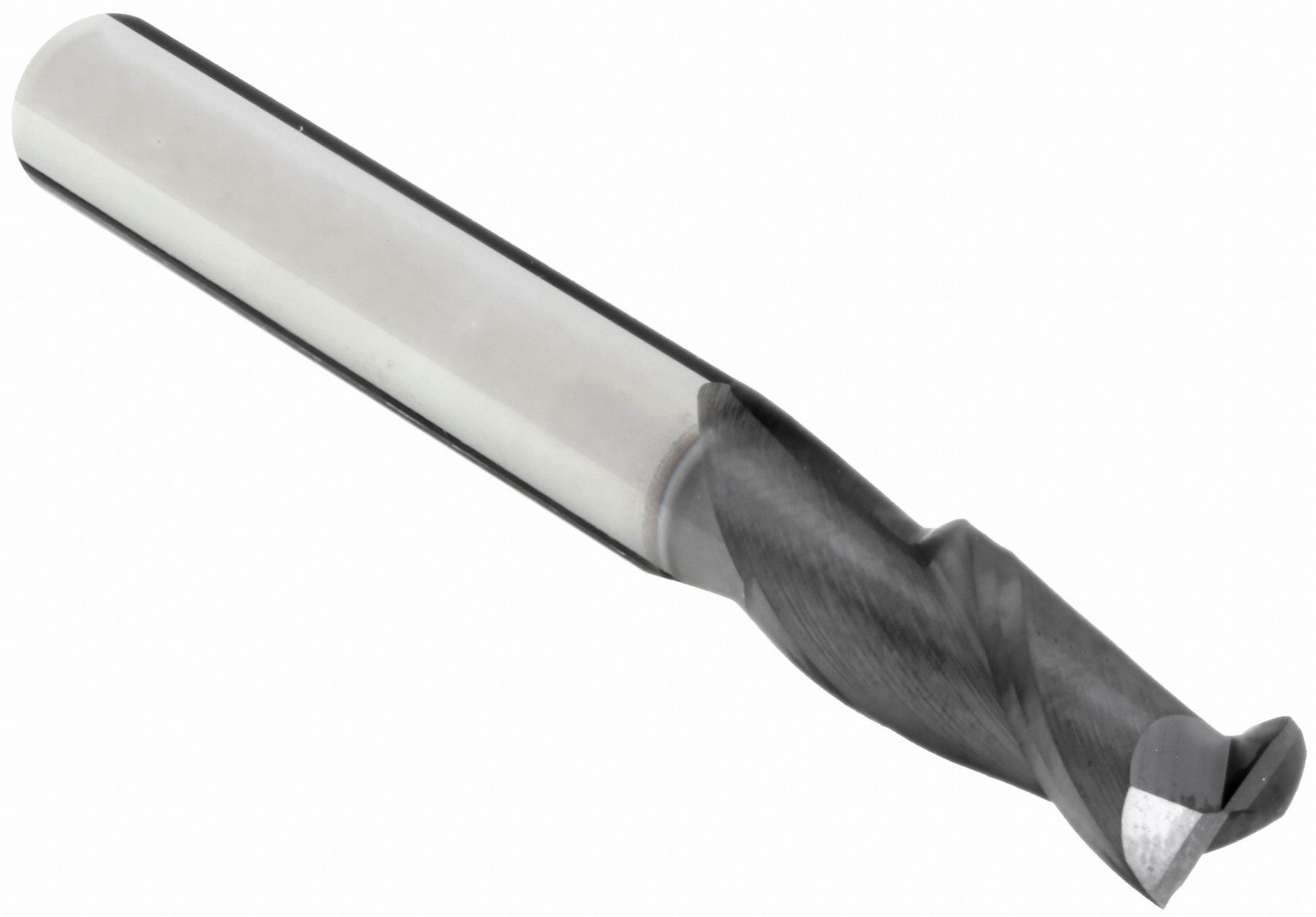 Square End Mill: Carbide, TiAlN Coated, 2 Flute, 10 mm Mill Dia, 25 mm LOC, 70 mm OAL