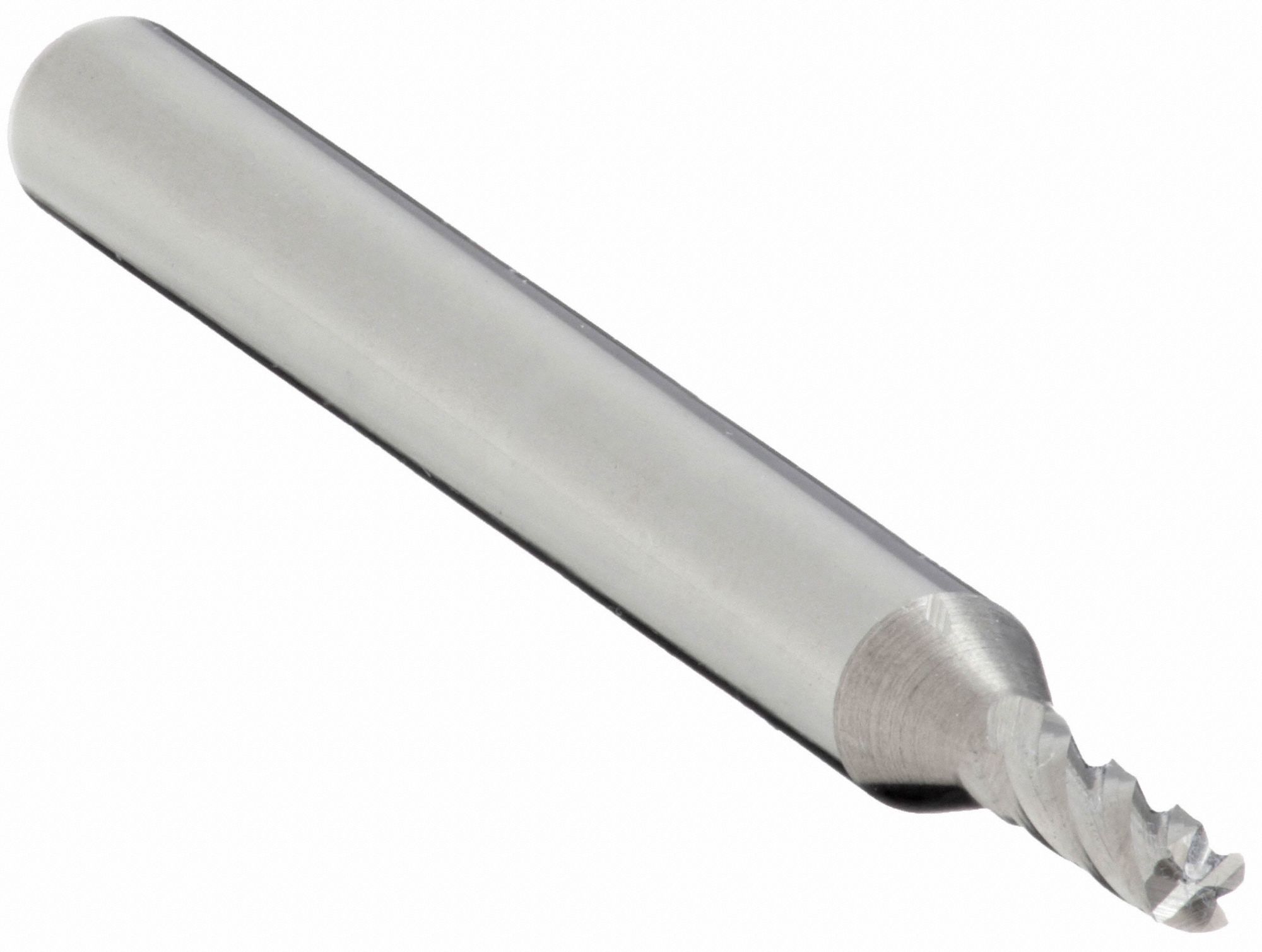 Square End Mill: Carbide, 4 Flute, 1.5 mm Mill Dia, 5 mm LOC, 39 mm OAL