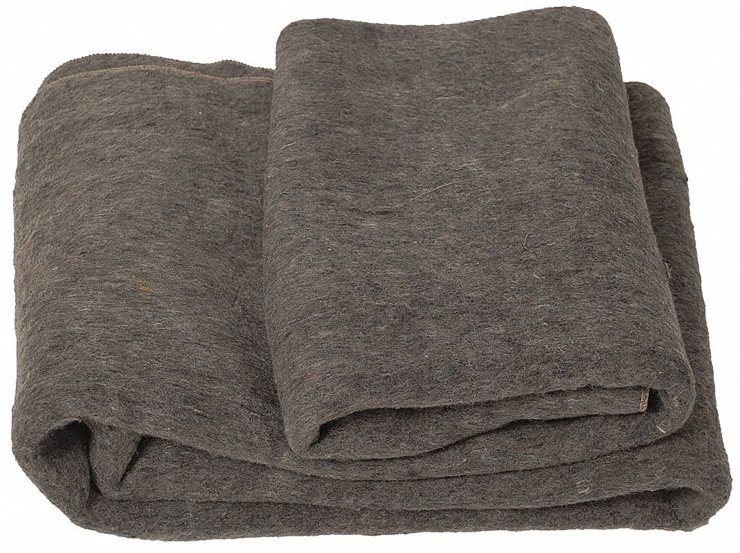 30LR80 - Blanket Gray Woolen Blend 54 in L PK12
