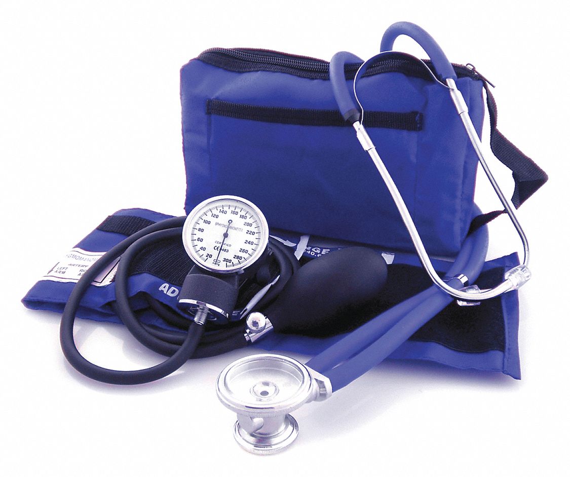 Blood Pressure Set Blue 11 13/16 L