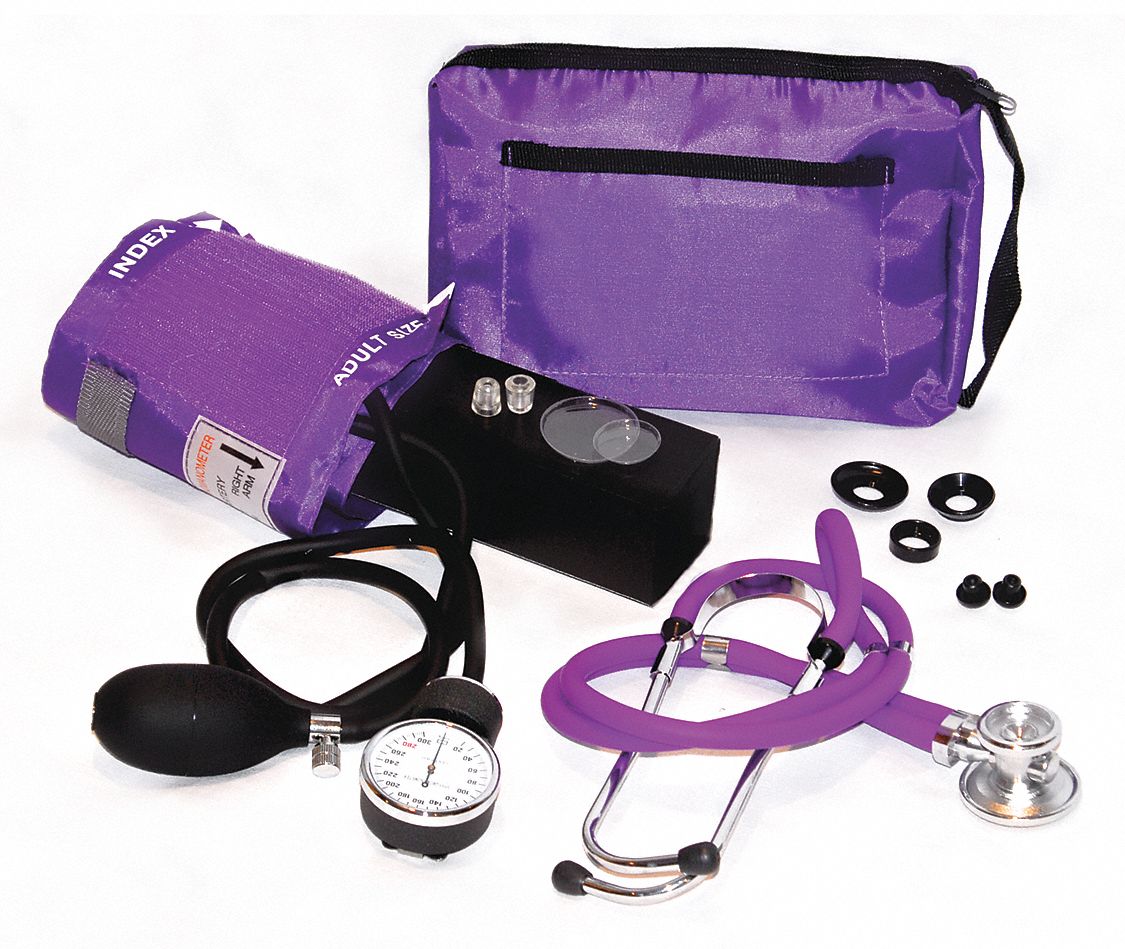 Blood Pressure Set Purple 11 13/16 L