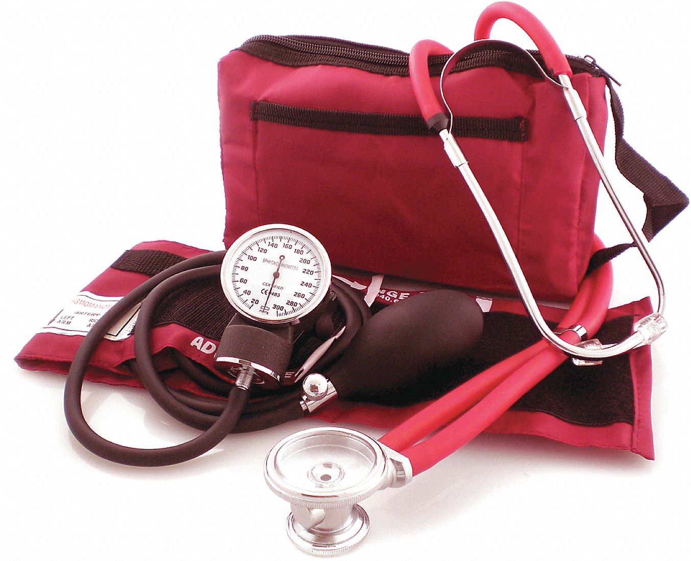 Blood Pressure Set Red 11 13/16 L