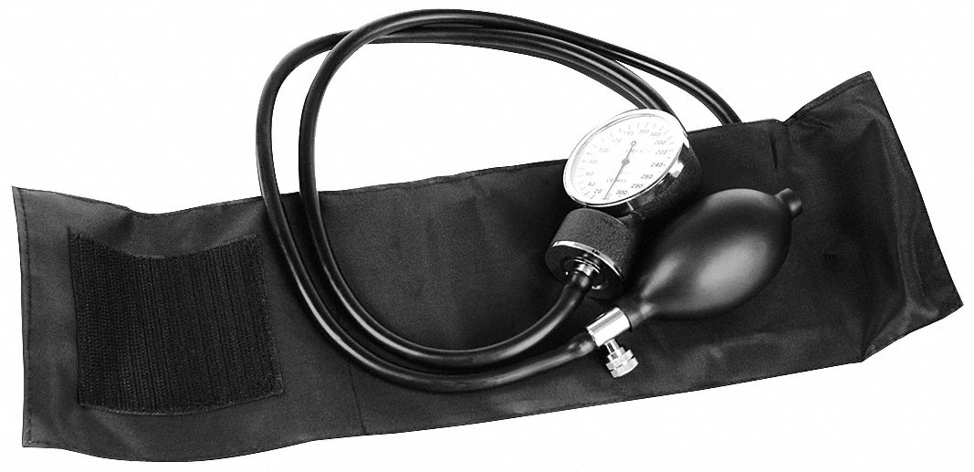 Blood Pressure Unit Adult Nylon Black