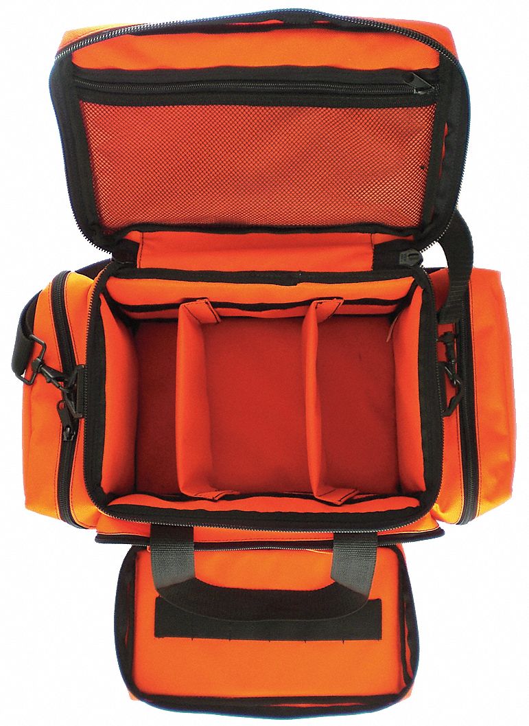 MEDSOURCE Trauma Bag, 14 in Length, 11 in Width, 8 in Height - 30LT26 ...
