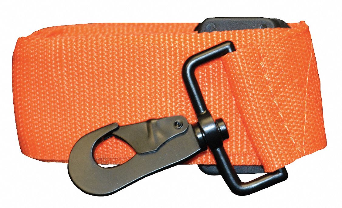 Strap, Orange, 5' L