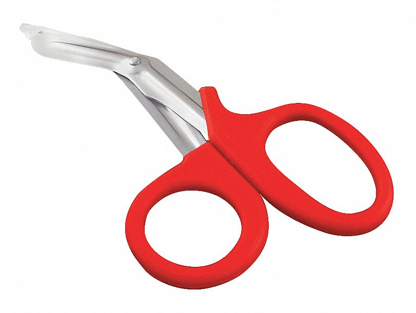 Shears, Red, Stainless