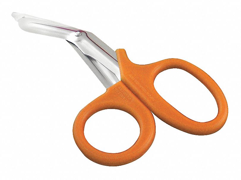 Shears, Orange, Stainless