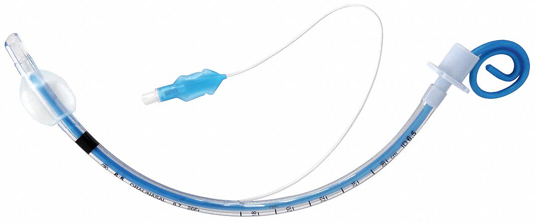 Cuffed Endotracheal Tube: 10 mm Cuffed Size, Sterile, PVC