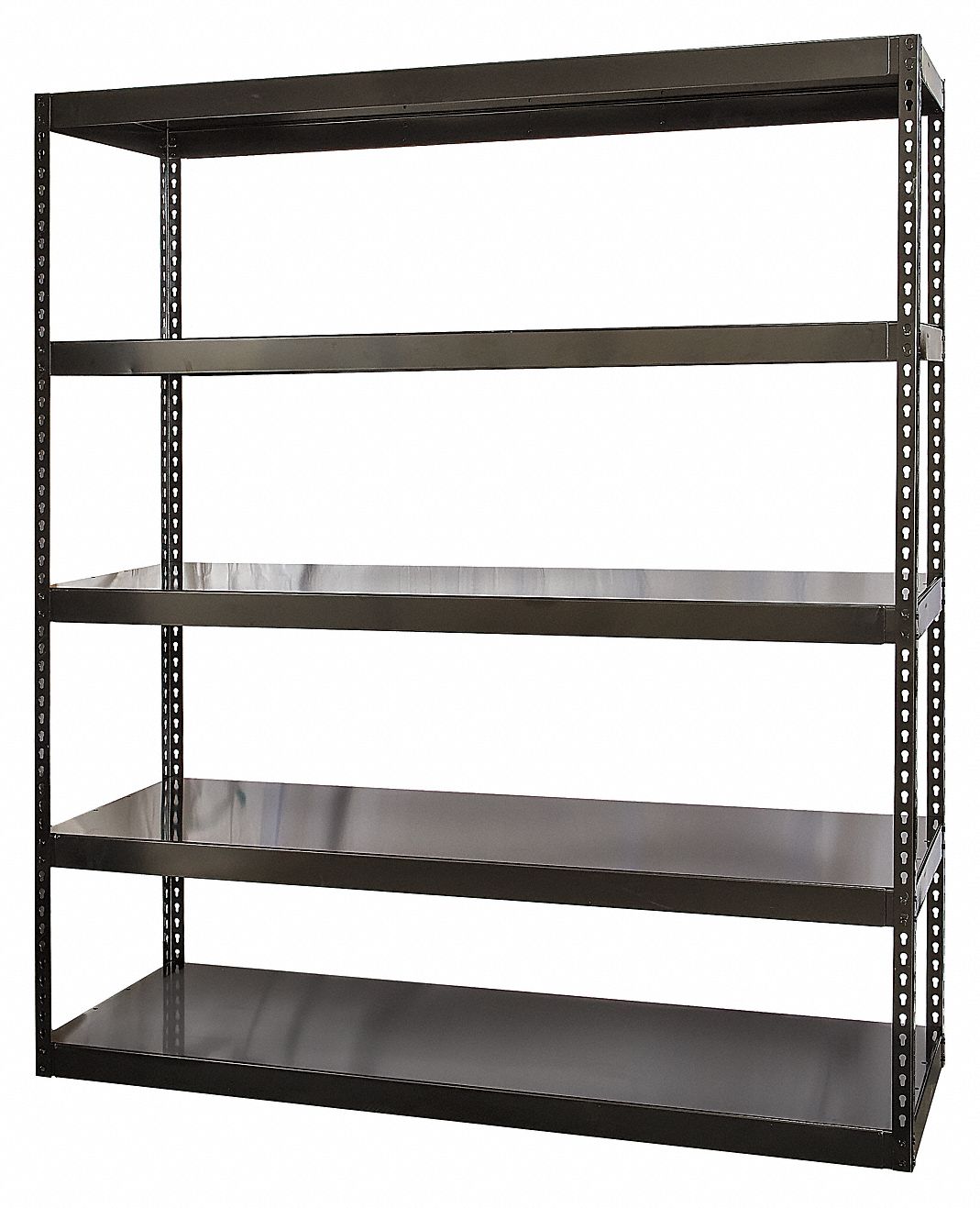 HALLOWELL Boltless Shelving Standalone, ExtraHeavyDuty, 72 in x 24