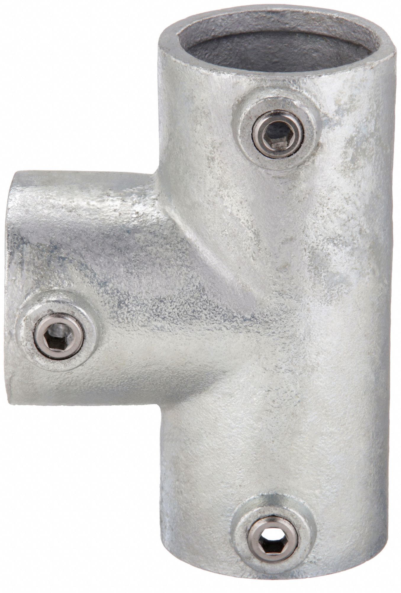 GRAINGER APPROVED Structural Pipe Fitting, Fitting Type ThreeSocket