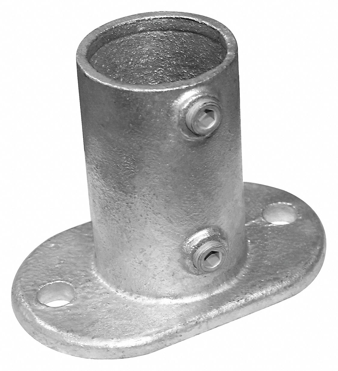 GRAINGER APPROVED Structural Pipe Fitting, Fitting Type Railing Base