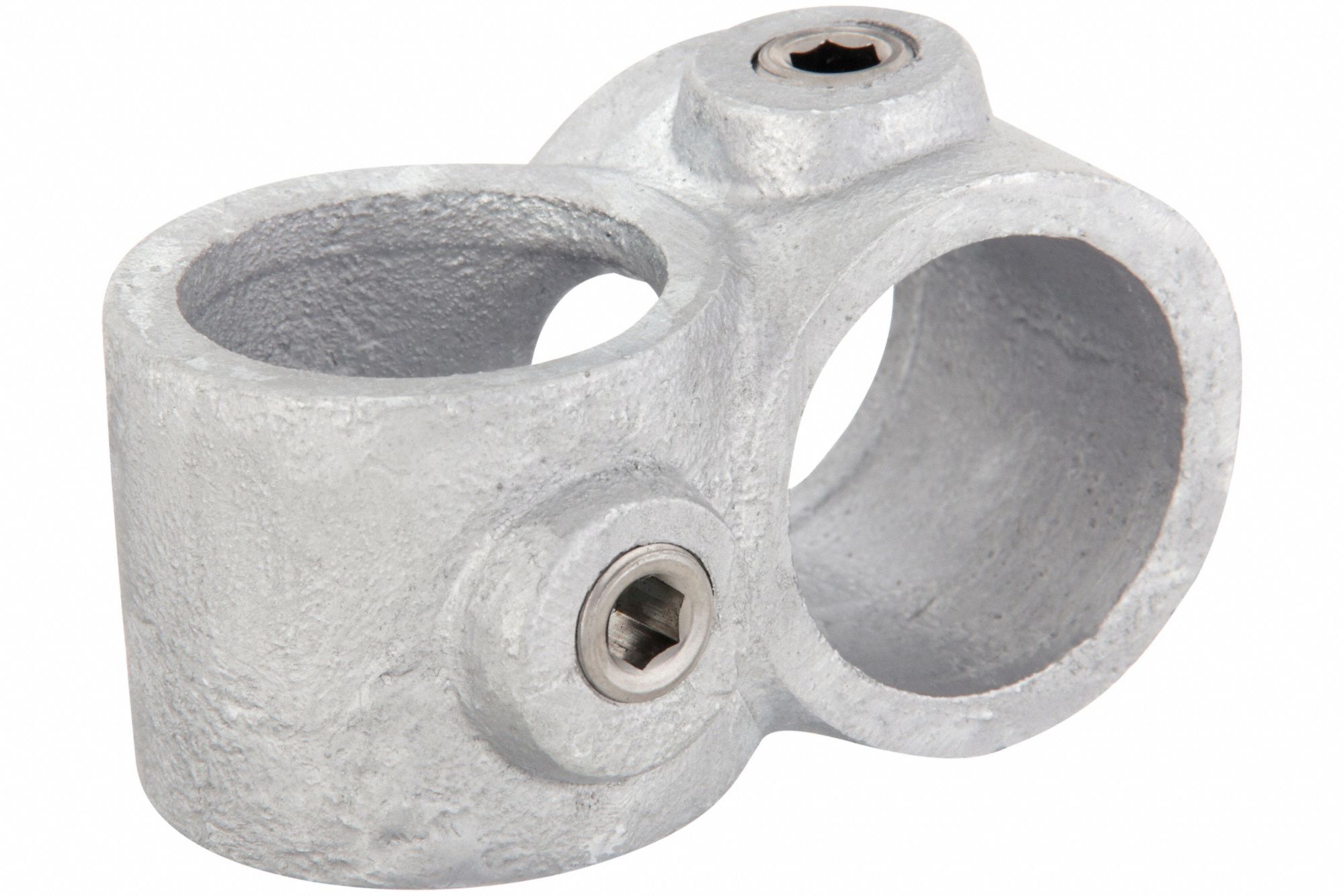 GRAINGER APPROVED Structural Pipe Fitting, Fitting Type Crossover, Mounting Type ClampOn
