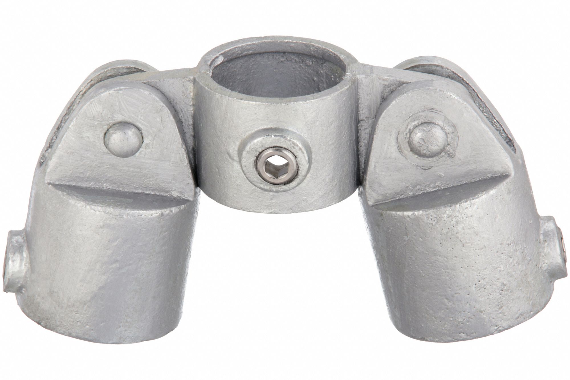GRAINGER APPROVED Structural Pipe Fitting Adj Tee, 1 1/2 in For Pipe Size, For 1 7/8 in Actual