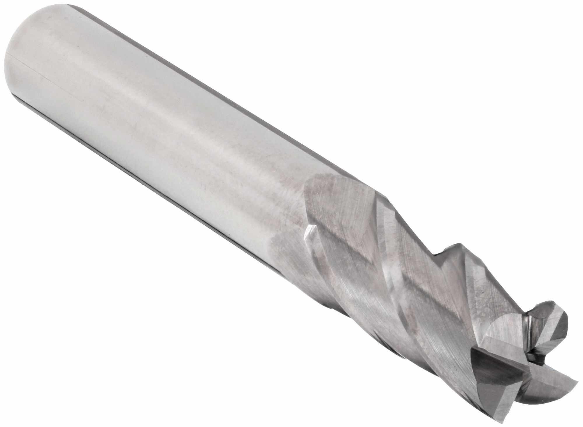 SQUARE END MILL, CENTRE CUTTING, 4 FLUTES, 13/32 IN MILLING DIAMETER, 1 IN CUT, CARBIDE