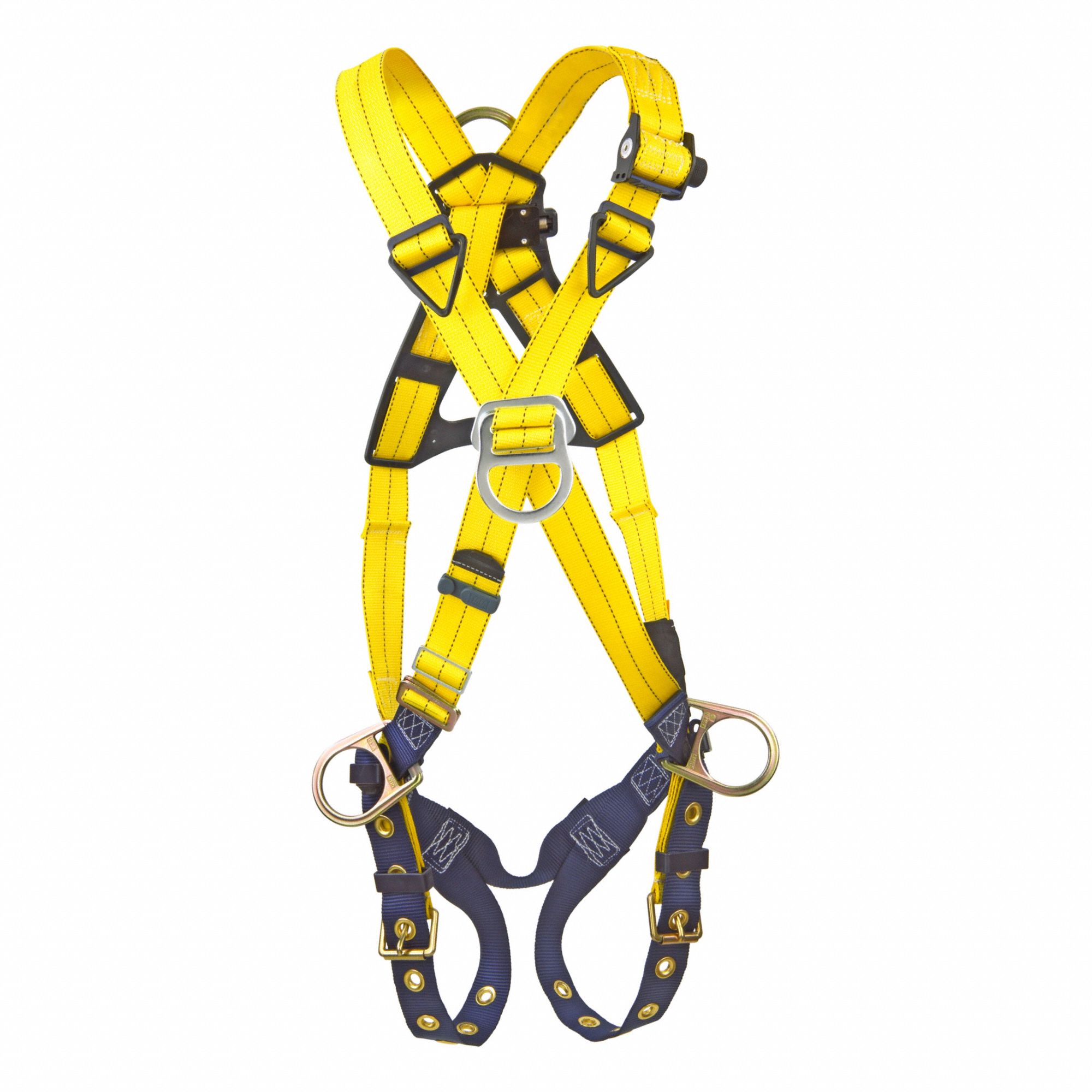 Full Body Harness: Crossover, Tongue Buckles, Universal (S/M/L/XL), 420 lb Capacity