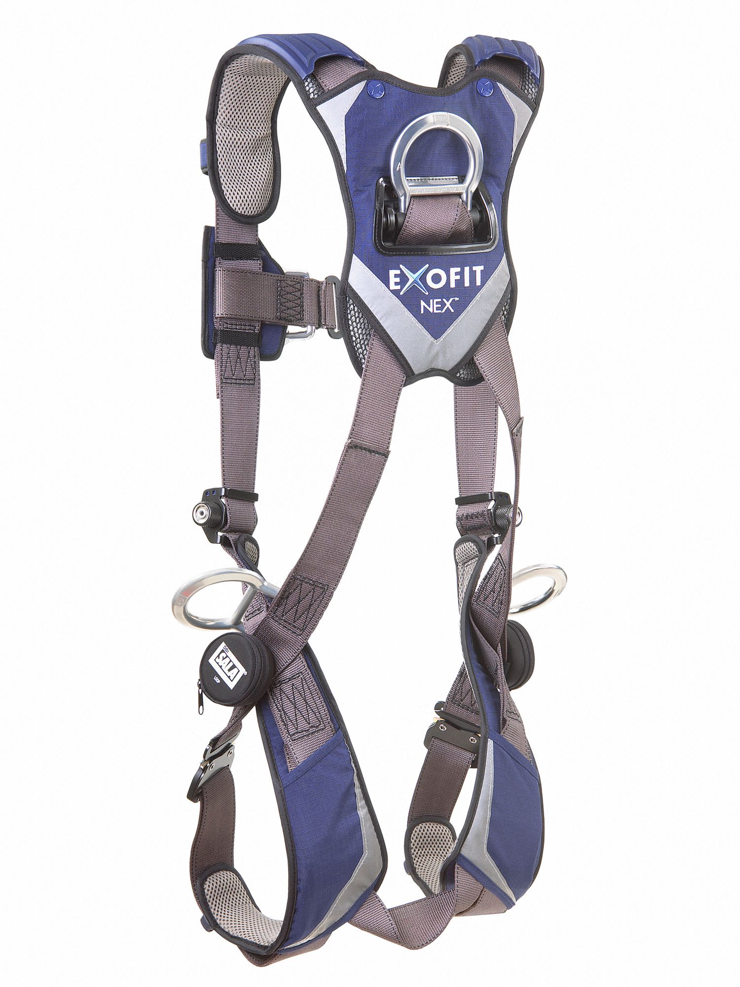 3M DBISALA Full Body Harness, 420 lb, Gray M 30M5851113079 Grainger