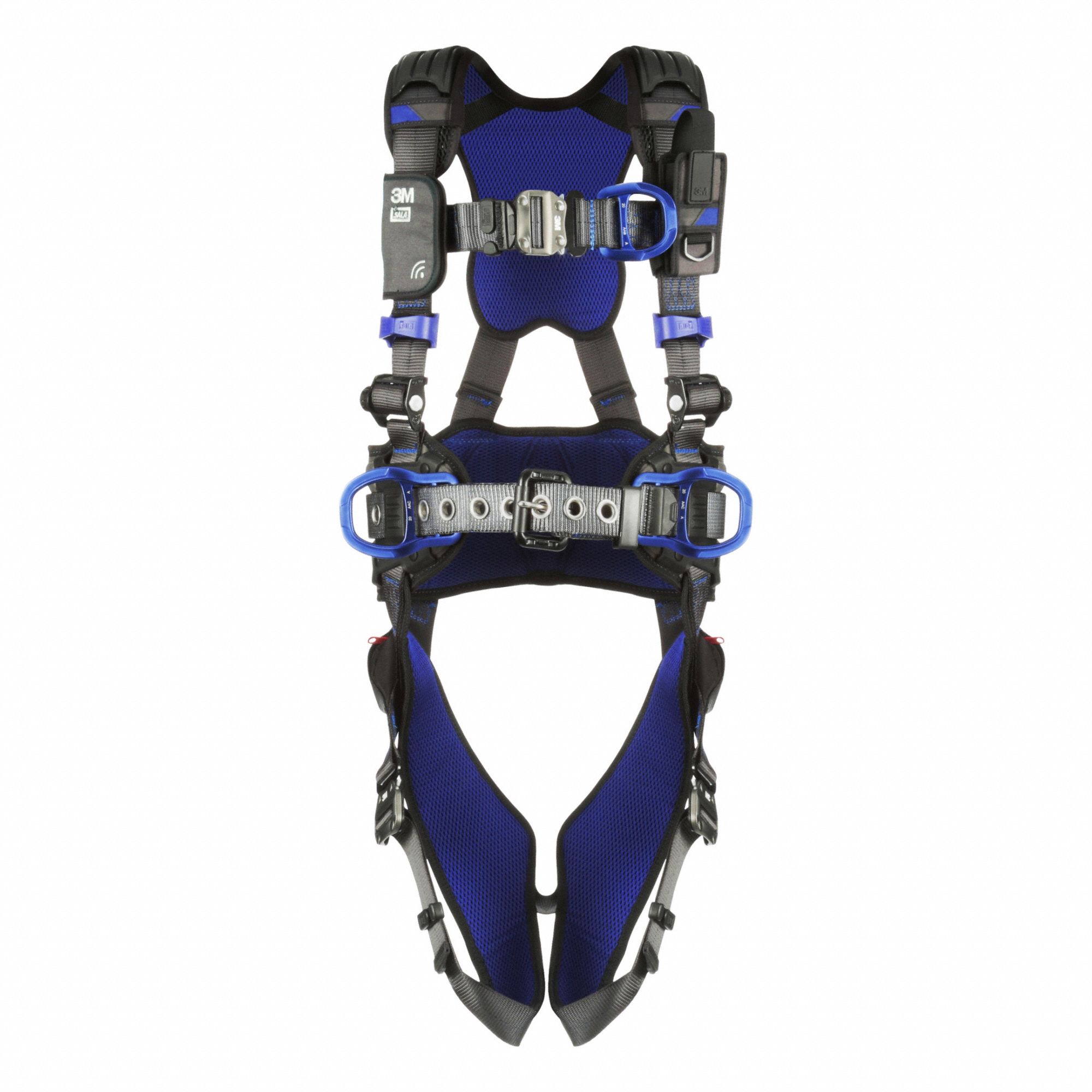 Fall Protection Harness: Vest, Quick-Connect / Quick-Connect Buckles, 2XL
