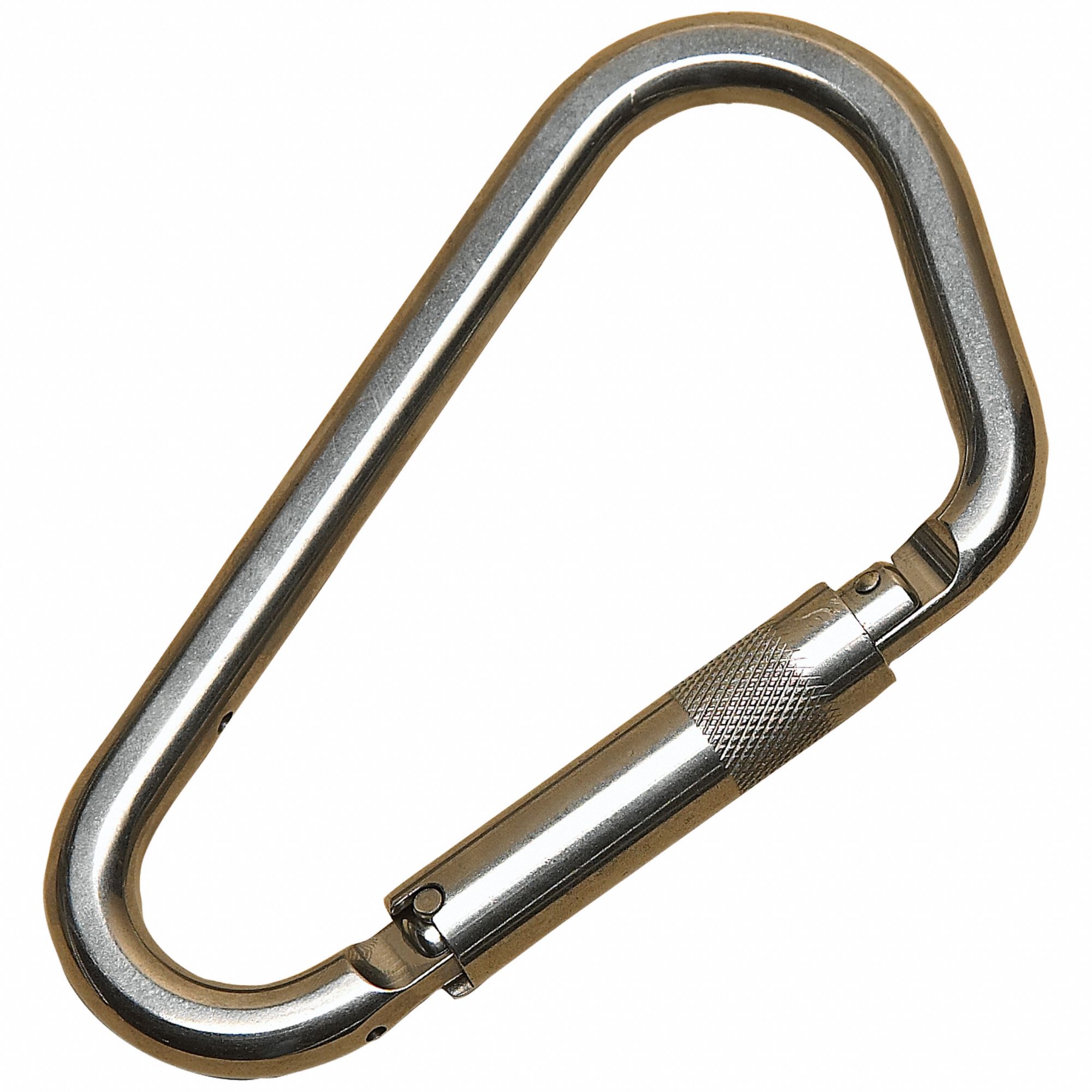 Carabiner, Offset-D, Silver