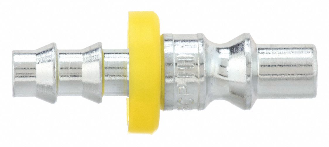 QUICK CONNECT HOSE COUPLING, ¼ IN BODY SIZE, ¼ IN HOSE FITTING SIZE, PUSH-TO-CONNECT