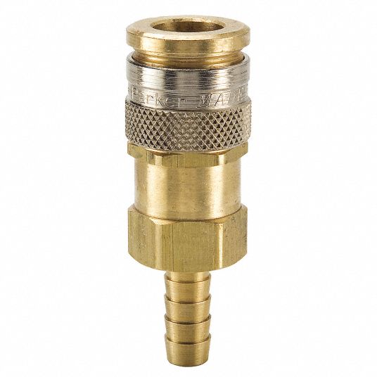 PARKER Quick Connect Hose Coupling, Industrial, Brass, Socket - 30N180 ...