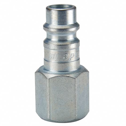 PARKER Quick Connect Hose Coupling, TruFlateAutomotive, Steel, Plug