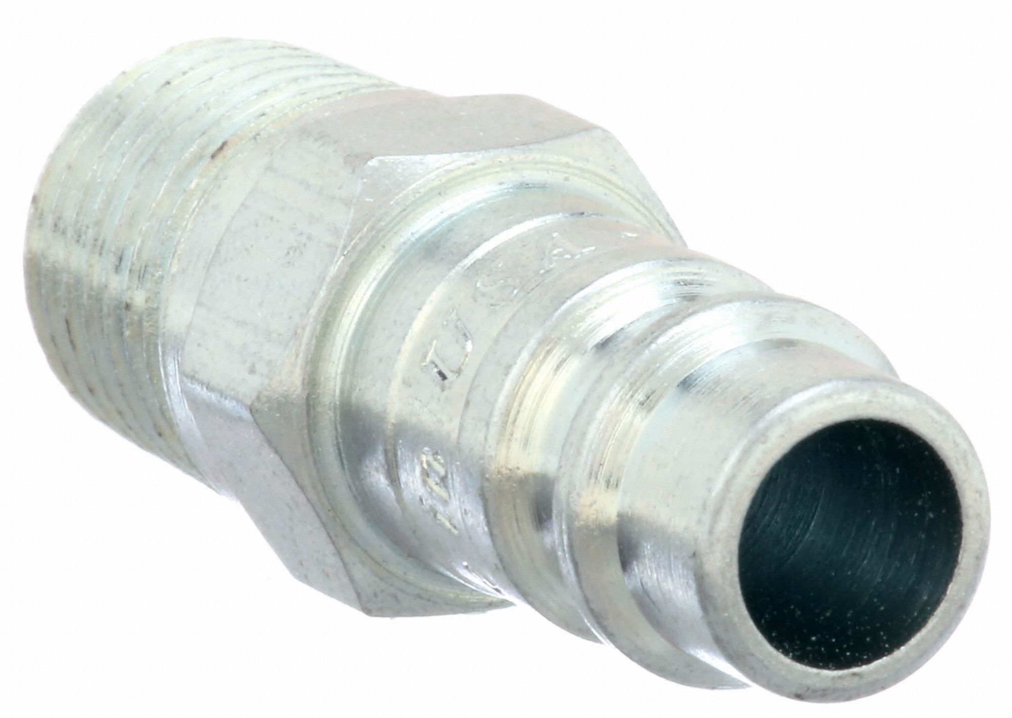 PARKER Quick Connect Hose Coupling 1/4 in Body Size, 1/4 in Hose Fitting Size, PushtoConnect