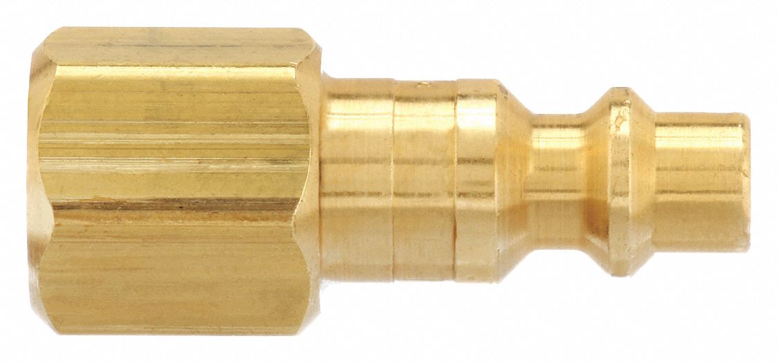 QUICK CONNECT HOSE COUPLING, ¼ IN BODY SIZE, ¼ IN HOSE FITTING SIZE, ¼"-18 THREAD SIZE