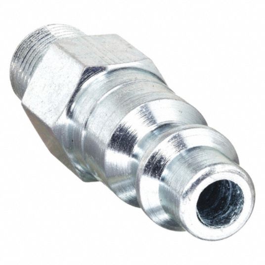 EATON HANSEN Quick Connect Hose Coupling: 1/4 in Body Size, 1/4 in Hose  Fitting Size, Sleeve, MNPT