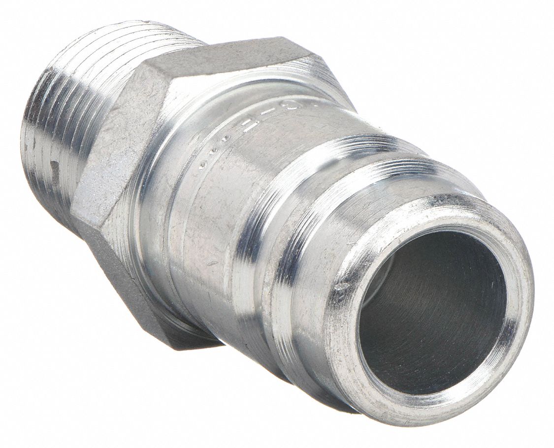 QUICK CONNECT HOSE COUPLING, ½ IN BODY SIZE, ¾ IN HOSE FITTING SIZE, ¾