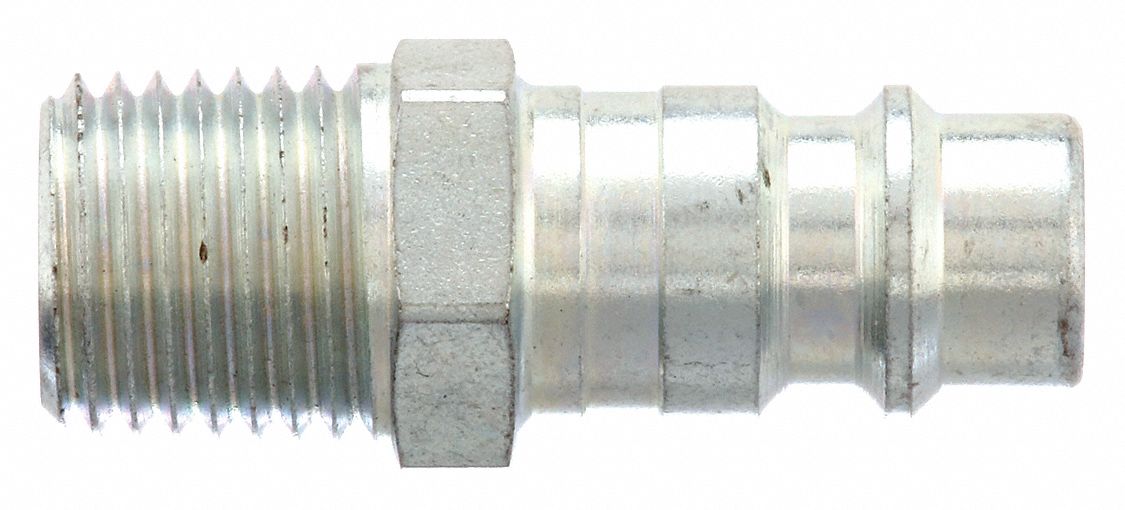 QUICK CONNECT HOSE COUPLING, ½ IN BODY SIZE, ⅜ IN HOSE FITTING SIZE, ⅜
