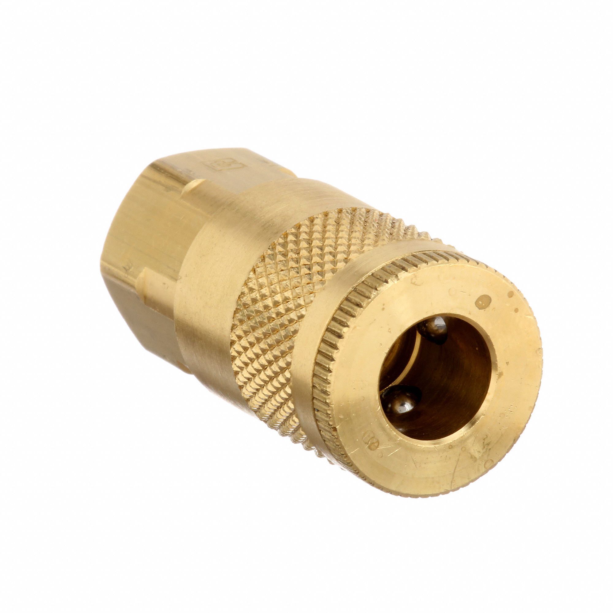 QUICK CONNECT HOSE COUPLING, ¼ IN BODY SIZE, ⅛ IN HOSE FITTING SIZE, ⅛