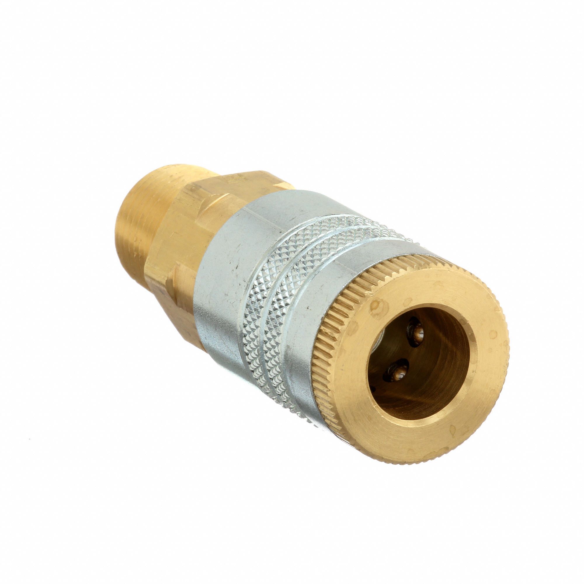 PARKER Quick Connect Hose Coupling 1/2 in Body Size, 1/2 in Hose Fitting Size, Sleeve, Socket