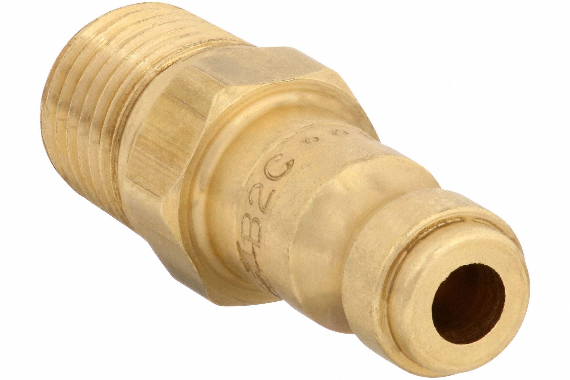 PARKER Quick Connect Hose Coupling 1/4 in Body Size, 1/4 in Hose