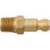 Tru-Flate Automotive Brass Quick-Connect Air Coupling Plugs