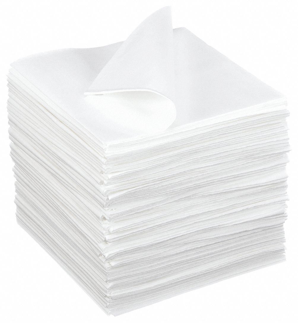 DISPOSABLE WIPES,6 IN X 6 IN,PK 100