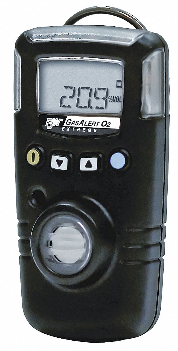 BW TECHNOLOGIES Single Gas Detector, NH3, 0400 ppm, Blk 30N655GAXT