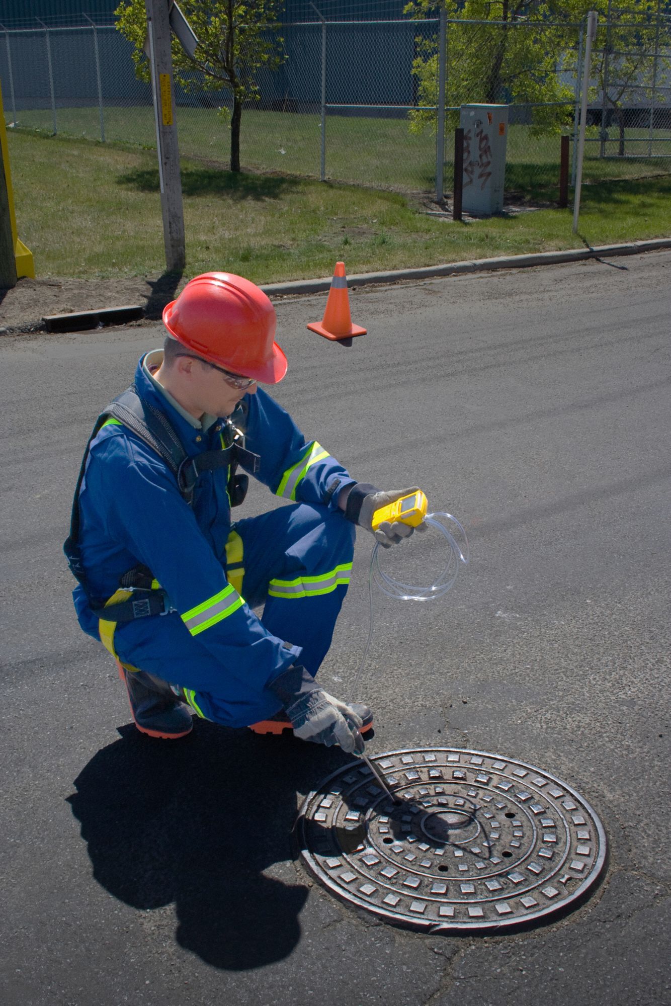 BW TECHNOLOGIES MultiGas Detector Confined Space Kit, 4 Gas, North