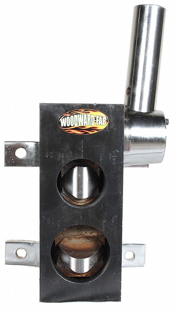 HECK INDUSTRIES TUBE AND PIPE NOTCHER,2 3/8" NOTCH Pipe & Tube