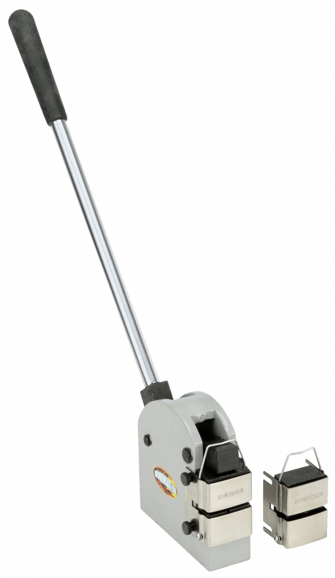 Shrinker-Stretcher: Manual, Hand Lever, 18 ga Capacity (Steel), 1 in Throat Dp