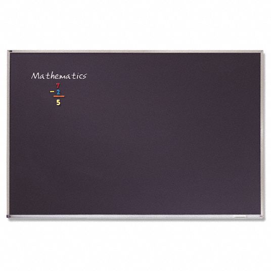Wall Mounted, 36 in Dry Erase Ht, Chalkboard 30P032PCA304B Grainger