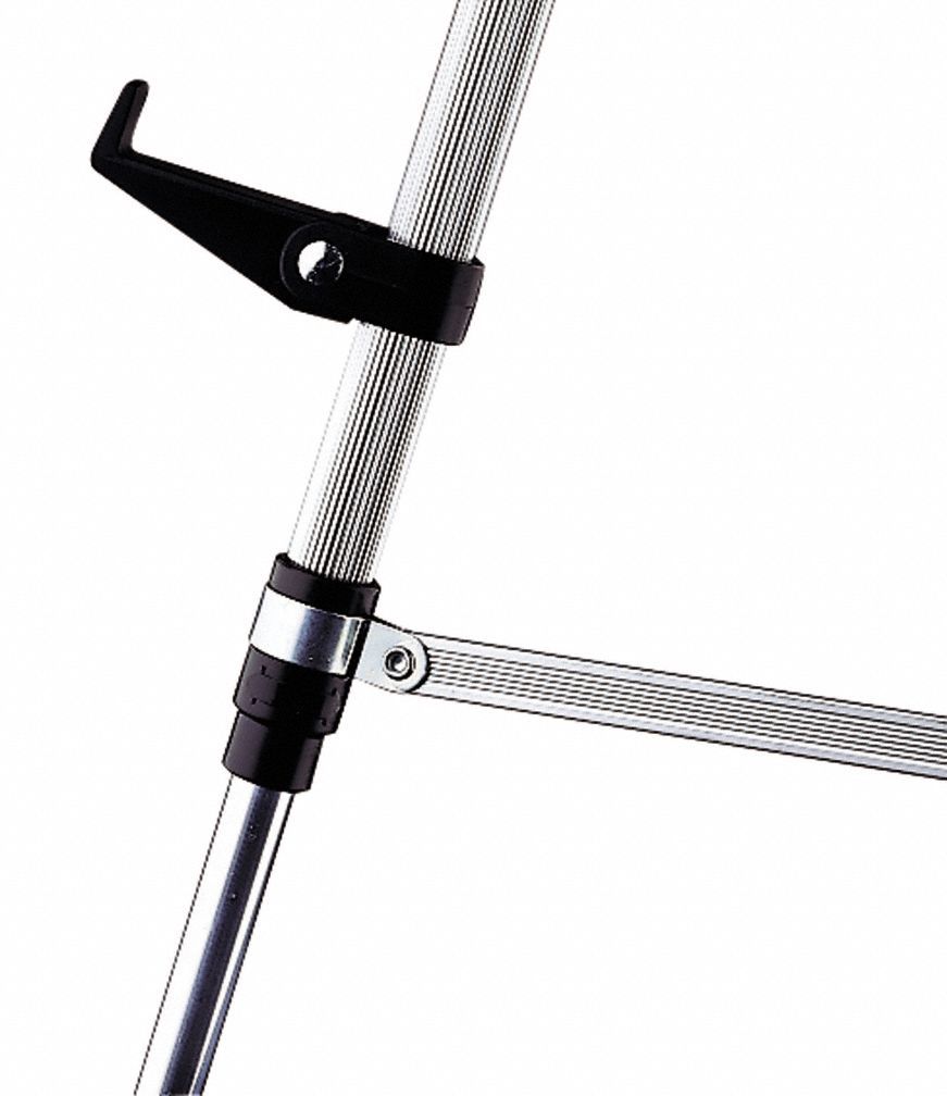 QUARTET Easel, Aluminum Frame Material, 66 in Overall Height 30P056