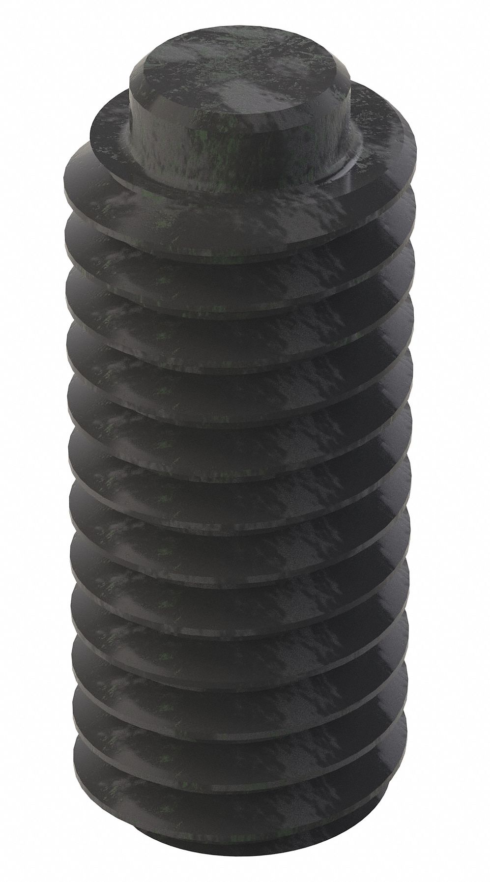 Socket Set Screw: 5/16"-18 Thread Size, 3/4 in Overall Lg, 1/2 Dog pt, Alloy Steel, Socket, 100 PK